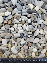 Галька черноморская фр. 10-20 мм.  купить во Владимире фото Камень Клуб
