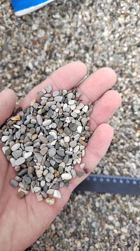 фото Галька черноморская фр. 3-5 мм. купить во Владимире  в интернет-портале КАМЕНЬ КЛУБ
