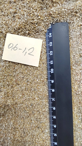 Кварцевый песок для площадок фр. 0,6-1,2 мм.  купить во Владимире фото Камень Клуб