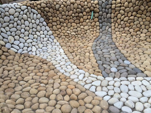 Kamenclub.ru: Песчаник ядра, фр. 100-300 мм  купить во Владимире песчаник бежевый серый рыжий речная галька 5 000 руб/т   фото КАМЕНЬ КЛУБ