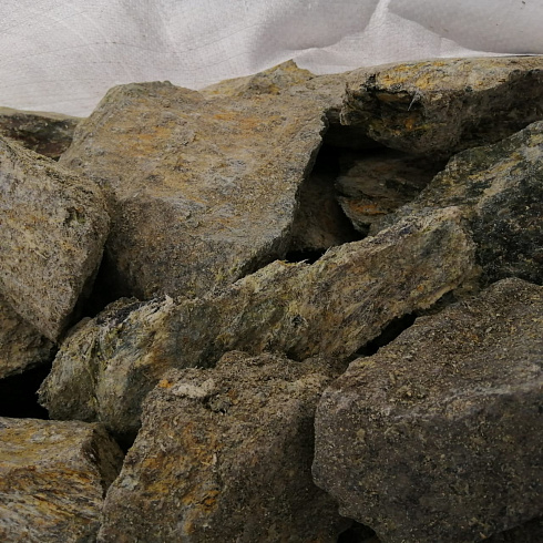 фото Змеевик салатовый  (фр. 70-100 мм)  купить во Владимире в интернет-портале КАМЕНЬ КЛУБ