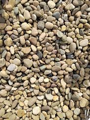 Kamenclub.ru: Галька речная окат рыжая фр. 20-40 мм. купить  во Владимире галька речная окатанная рыжая желтая серая округлая речная галька 5000 руб/т   фото КАМЕНЬ КЛУБ