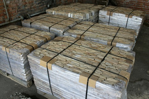 Kamenclub.ru: Песчаник (лапша) art PSG-3-01  купить во Владимире    2300 руб/кв.м   фото КАМЕНЬ КЛУБ