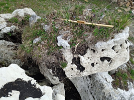 Kamenclub.ru: Выветренный известняк (степной) фр. 500-1500 мм.  купить во Владимире    10000 руб/т   фото КАМЕНЬ КЛУБ