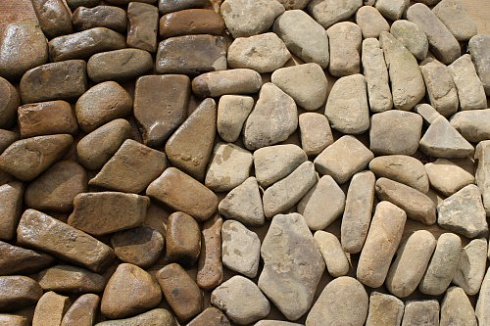 Kamenclub.ru: Песчаник брусчатка  купить во Владимире    5 500 руб/т   фото КАМЕНЬ КЛУБ