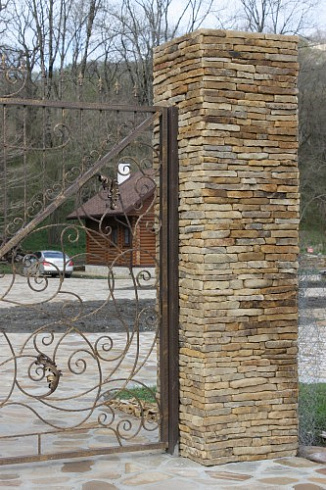 Kamenclub.ru: Песчаник (хворост) art PSG-5-06  купить во Владимире    1 900 руб/кв.м   фото КАМЕНЬ КЛУБ