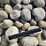 Kamenclub.ru: Галька речная окат (серо-белая) фр. 70-120 мм купить  во Владимире галька галечник бело-серая, серо-белая, серая, белая речная природная галька  8000 руб/т   фото КАМЕНЬ КЛУБ