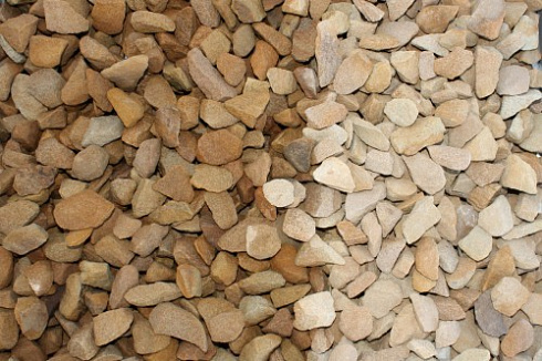 Kamenclub.ru: Щебень крошка желтый (песчаник) фр. 20-40 мм.  купить во Владимире песчаник бежевый рыжий каменная крошка песчаника 9500 руб/т   фото КАМЕНЬ КЛУБ