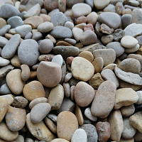 Галька каспийская фр. 3-10 мм.  купить во Владимире фото Камень Клуб