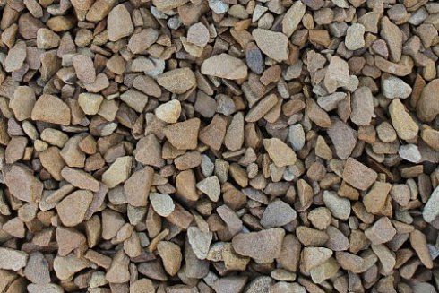 Kamenclub.ru: Щебень крошка желтый (песчаник) фр. 10-20 мм.  купить во Владимире песчаник бежевый, серый, рыжий декоративный ландшафтный щебень колотый 9500 руб/т   фото КАМЕНЬ КЛУБ