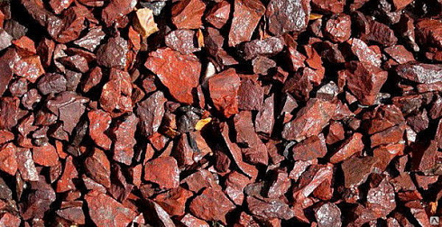 Kamenclub.ru: Щебень крошка красный (ЯШМА) фр. 5-10 мм.  купить во Владимире крошка каменная яшмы красный, бордовый, темно-красный декоративная крошка ландшафтная каменная яшмоидная 8500 руб/т   фото КАМЕНЬ КЛУБ