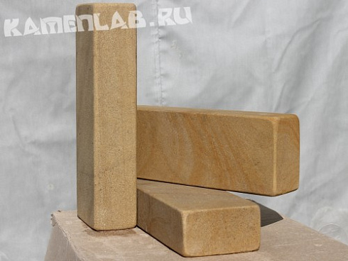 Kamenclub.ru: Бордюр садовый (песчаник) art PSG-B-01  купить во Владимире    500 руб за 1 мп   фото КАМЕНЬ КЛУБ